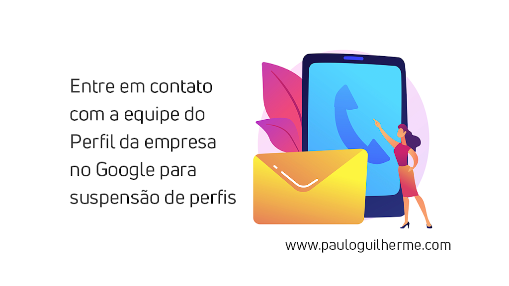 Como falar com o suporte do Perfil da empresa no Google em casos de suspensão